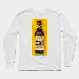 Stout Ale - KBS Founders Brewing Co. Man Cave Long Sleeve T-Shirt